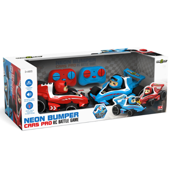 Productfoto van Gear2Play RC Neon Bumper Cars Pro Duoset